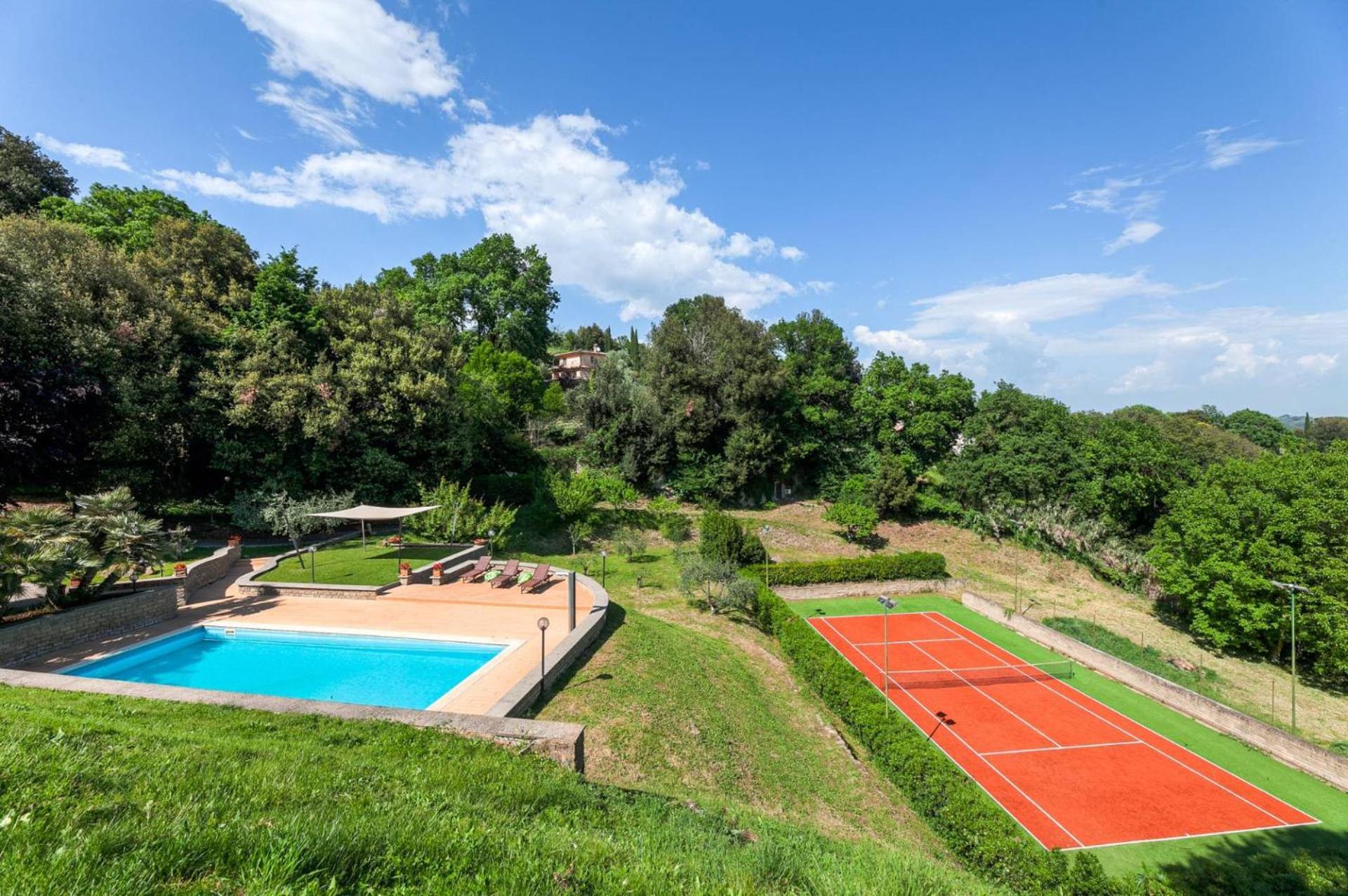 Villa Carolina - Piscina E Parco Panoramico Campagnano Di Roma Exteriér fotografie